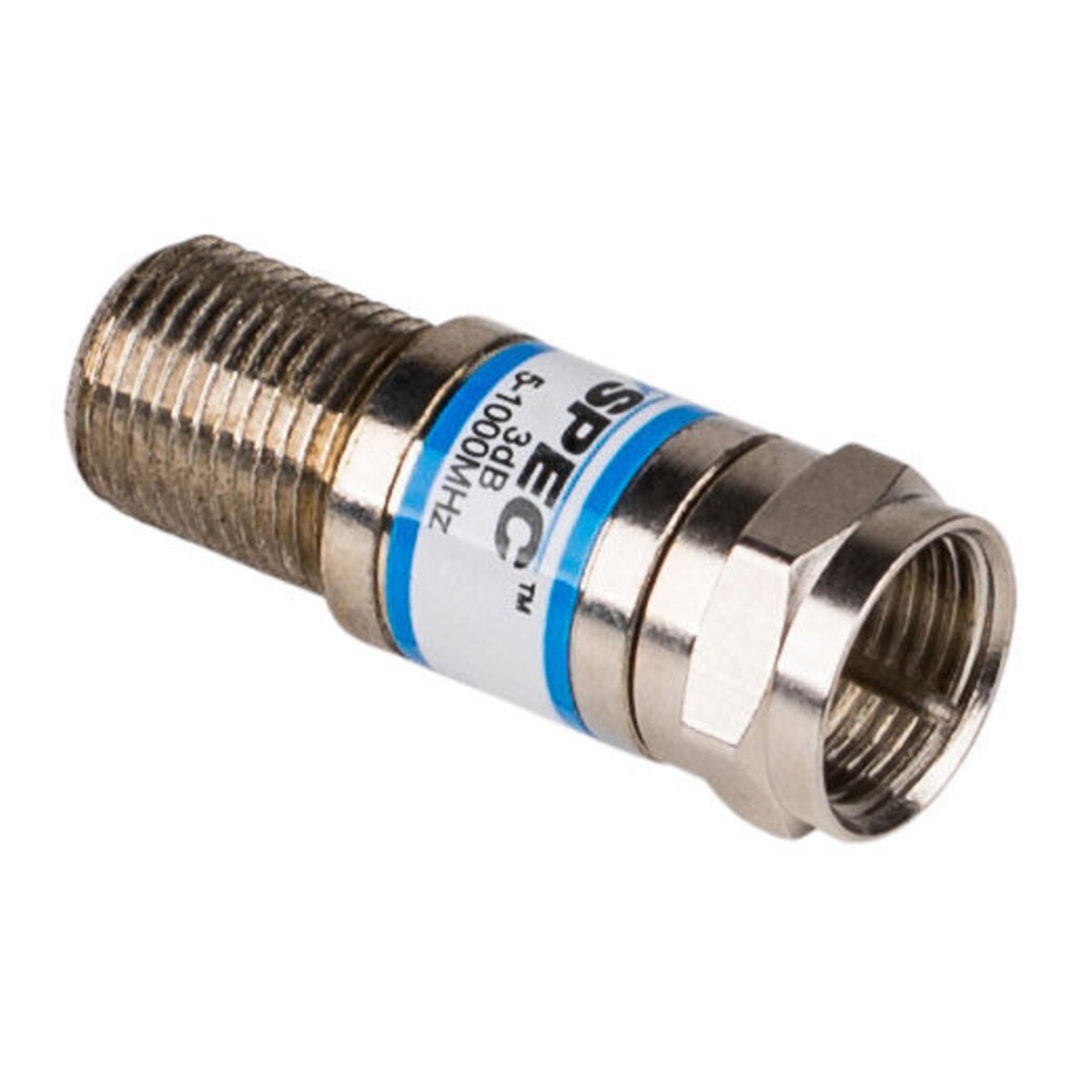 InLine Coax Cable TV Signal Attenuator 3 dB